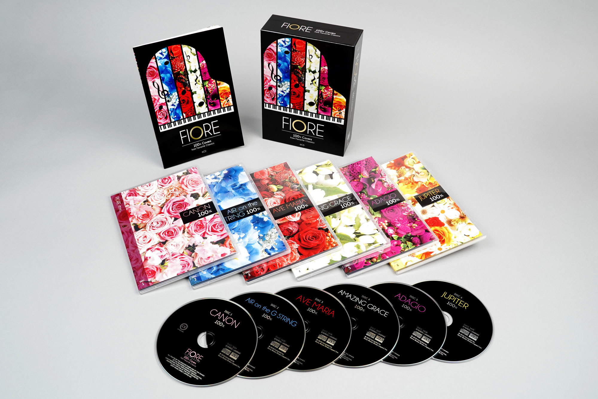 通販限定商品】クラシックの定番6曲をさまざまなアレンジで。6枚組CD