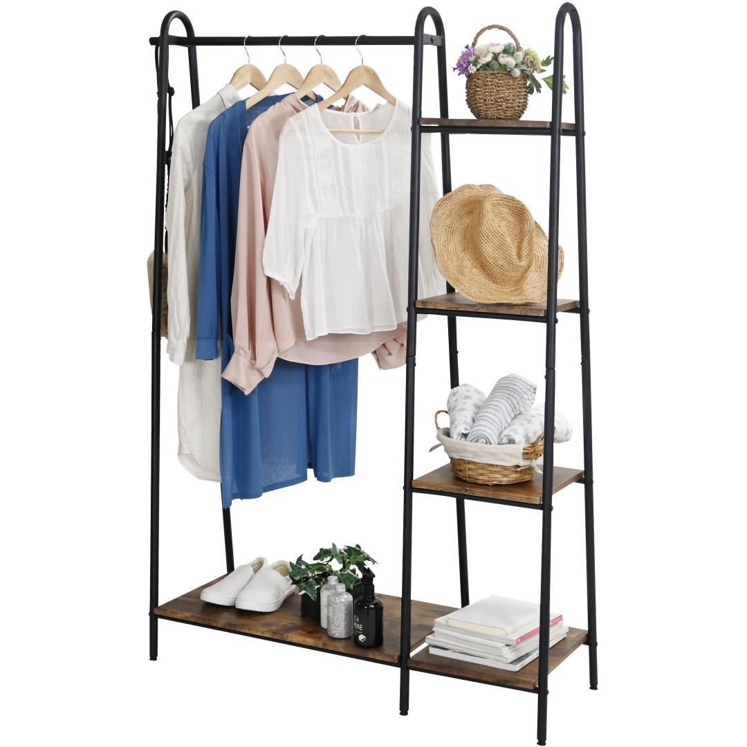 4段棚付きハンガー クルーニーW VBR | TWO-ONE STYLEネット