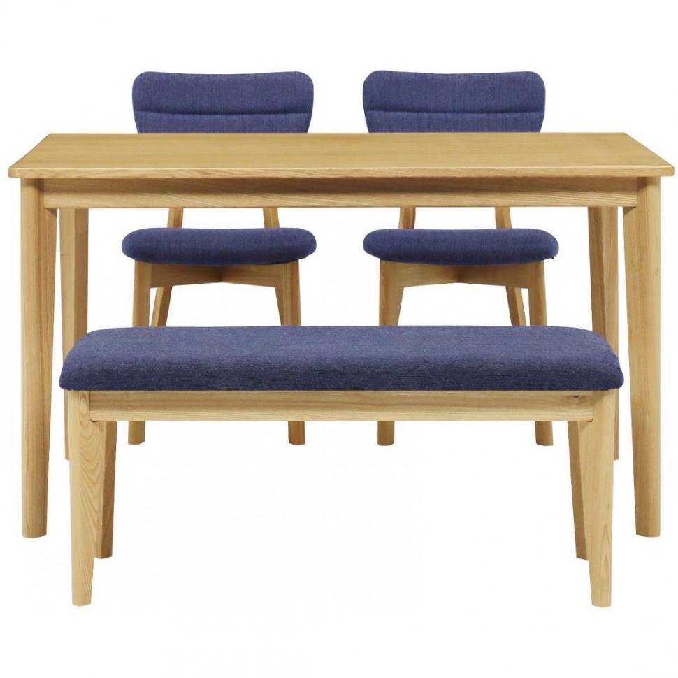 パイン材 パイン材 チェア ナフコ 木製チェア 2脚セット ベーグル ①②