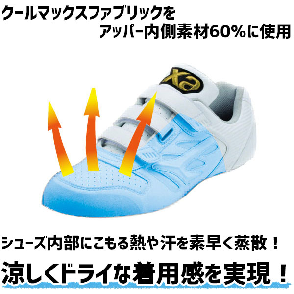 ザナックス Xanax 樹脂底 金具 野球スパイク トラスト 3本ベルト 高校