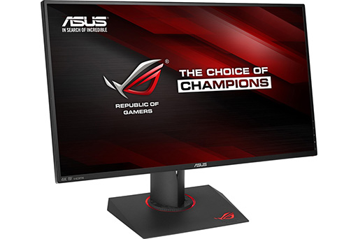 ASUS，G-SYNC対応の27インチIPS 4K液晶ディスプレイ「ROG Swift PG27AQ