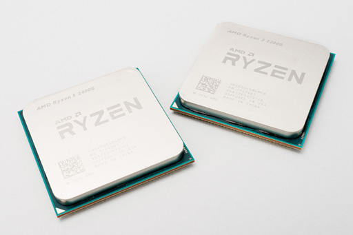 Ryzen 5 2400G」「Ryzen 3 2200G」レビュー。デスクトップPC向けRaven