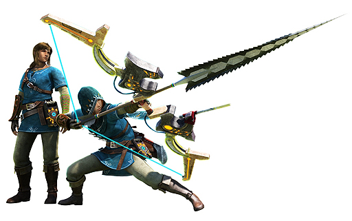 モンスターハンターXX」，「ゼルダの伝説 BotW」コラボDLCの配信が本日