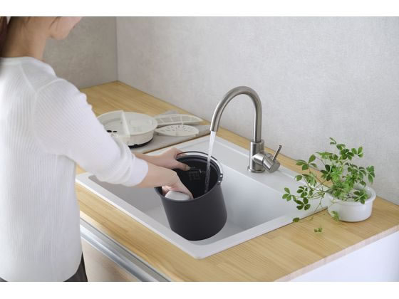 アイリスオーヤマ 丸洗いスチーム加湿器400mL ホワイト AHM-MHU40A-Wが