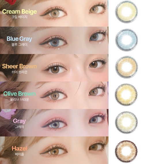 韓国コンタクト、遠視用、乱視用カラコン専門店アイレンズ、[1 Month