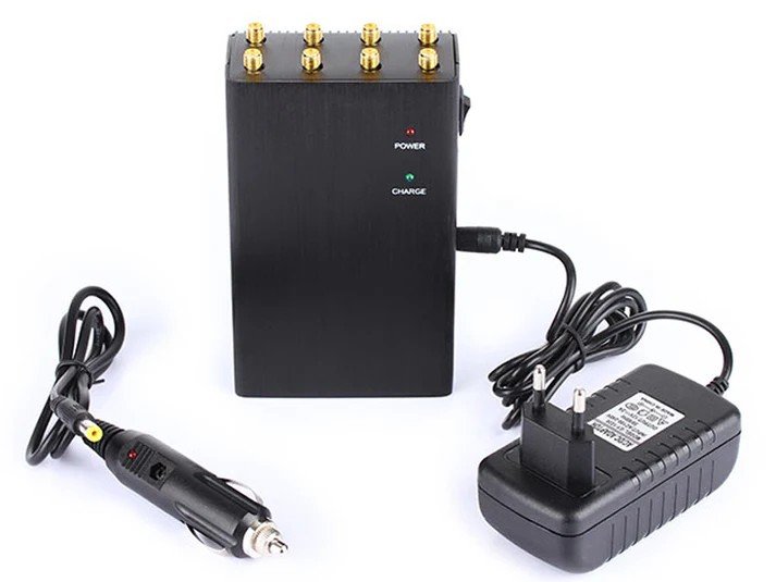 携帯電話信号ジャマー - GSM Wi-Fiブロッカー 8アンテナ 4G/3G/2G/5Gを