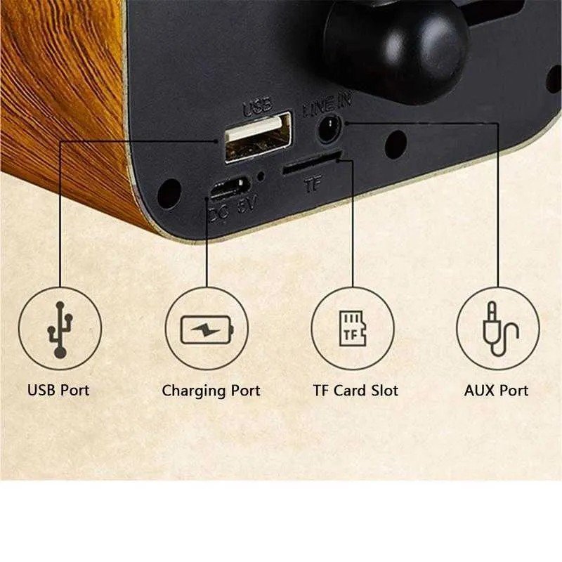 Bluetoothラジオ蓄音機レトロイミテーション、Bluetooth + FM/AMラジオ