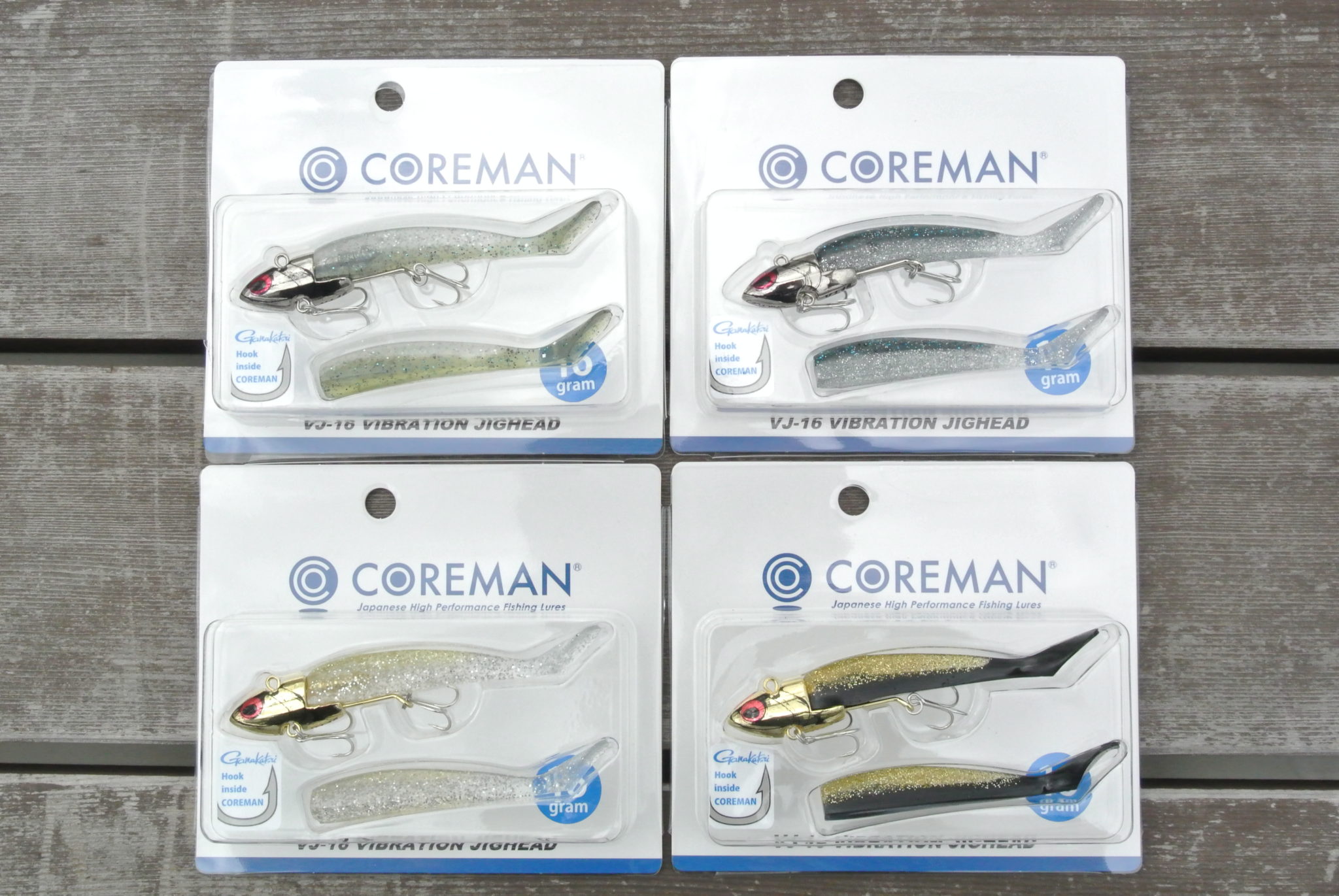 VJ-16 VIBRATIONJIGHEAD NEW COLOR RELEASE | COREMAN - コアマン公式