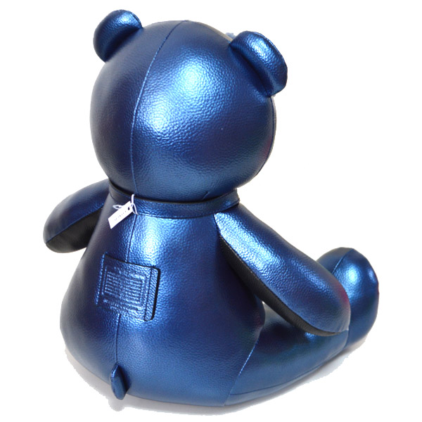 COACH】コーチ ぬいぐるみ テディベア レザー ベアー ボア インテリア