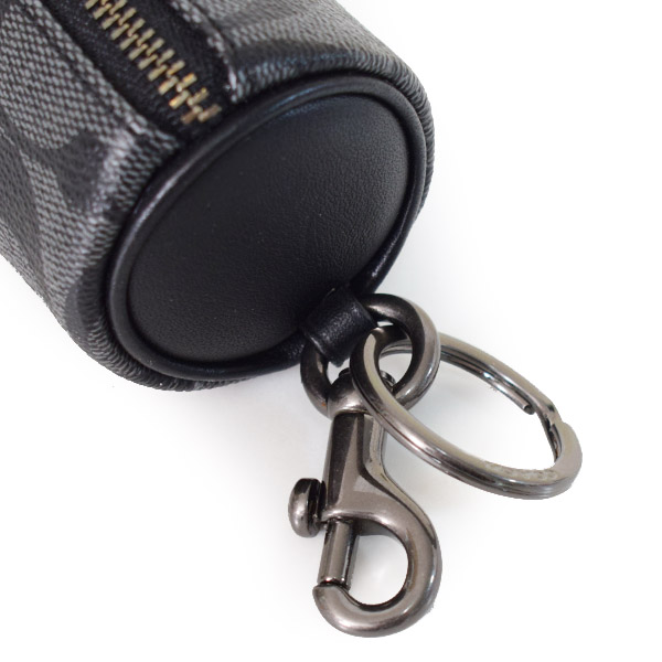 COACH】コーチ コーティングキャンバス スムースレザー シグネチャー