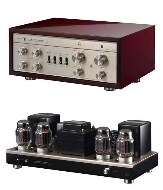 LUXMANが創業90周年記念のリミテッド・エディション真空管アンプ2機種