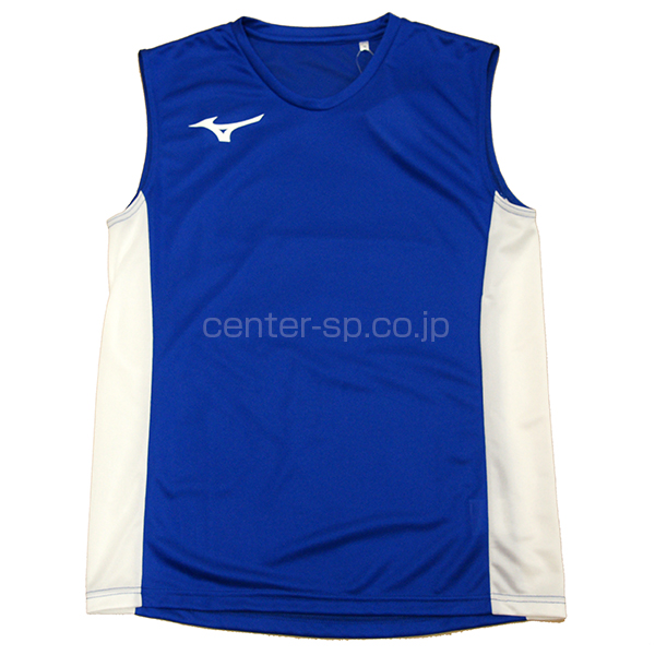 Mizuno アマチュア試合用ノースリーブシャツ(青) / センタースポーツ