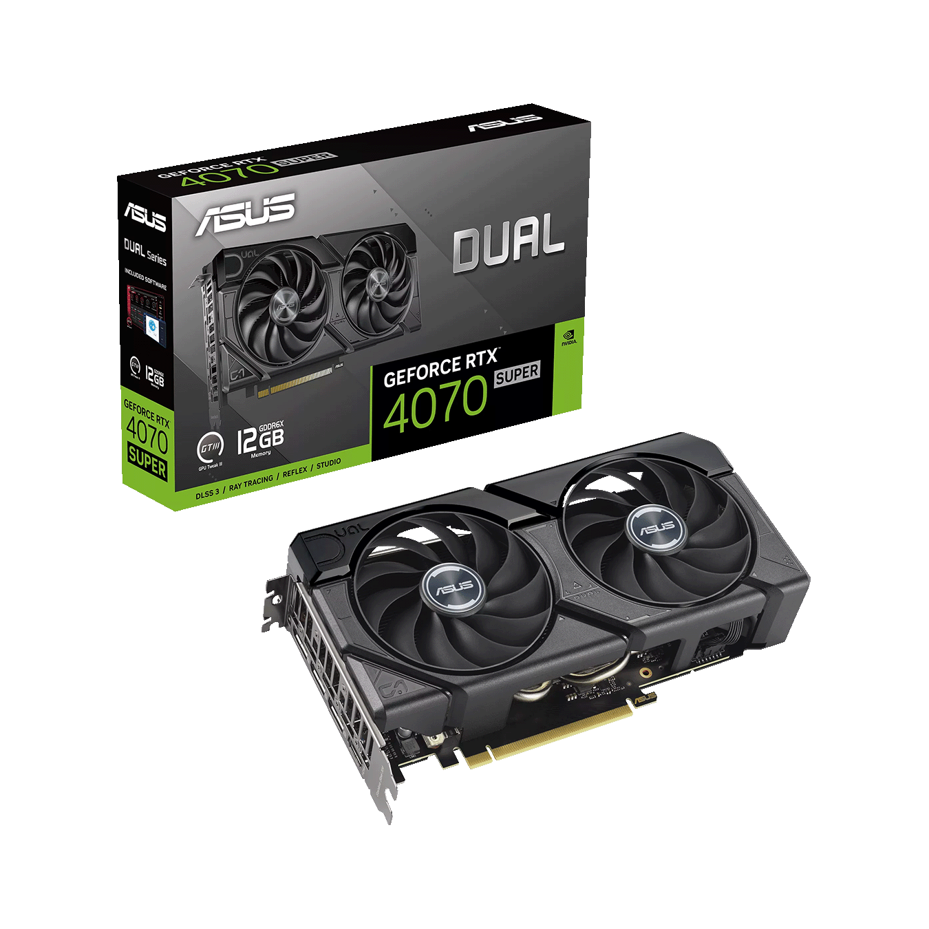 DUAL-RTX4070S-12G-EVO | DUAL-RTX4070S-12G-EVO | ASUS(エイスース