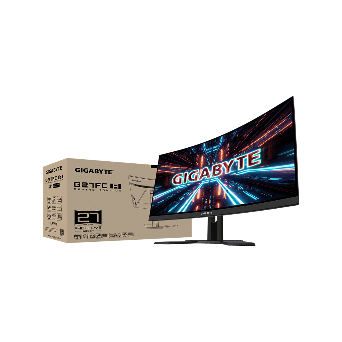 GIGABYTE G27FC A | GIGABYTE 27インチ フルHD 曲面 ゲーミング