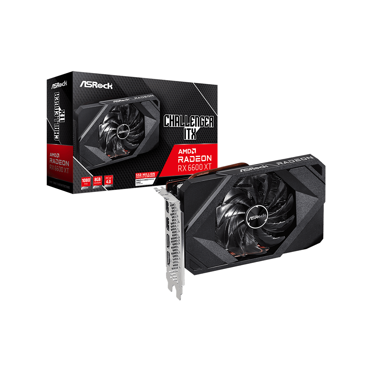 RX6600XT CLI 8G | ASRock(アスロック) Radeon RX 6600 XT 搭載