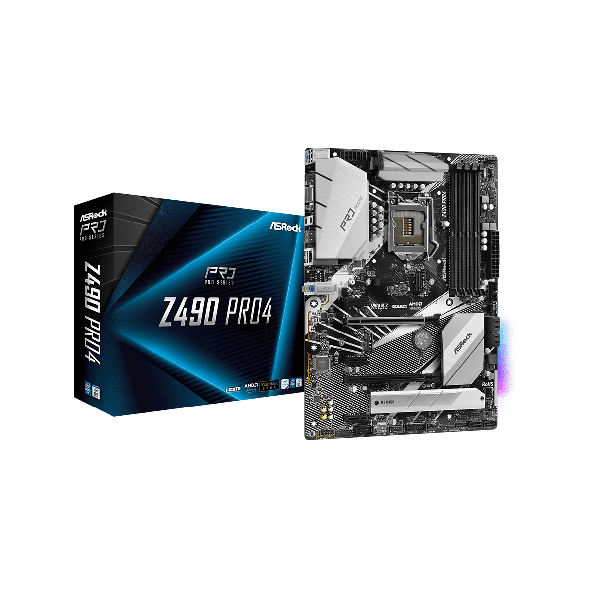Z490 Pro4 | ASRock(アスロック) LGA 1200 Intel Z490 ATX