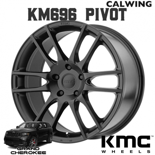 グランドチェロキー | ホイール KM696 PIVOT サテンブラック 20X9.5J+