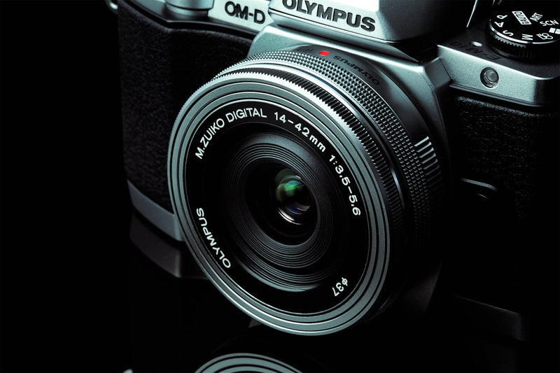 Olympus M.Zuiko Digital ED 14-42mm f/3.5-5.6 EZ Lens (Black)