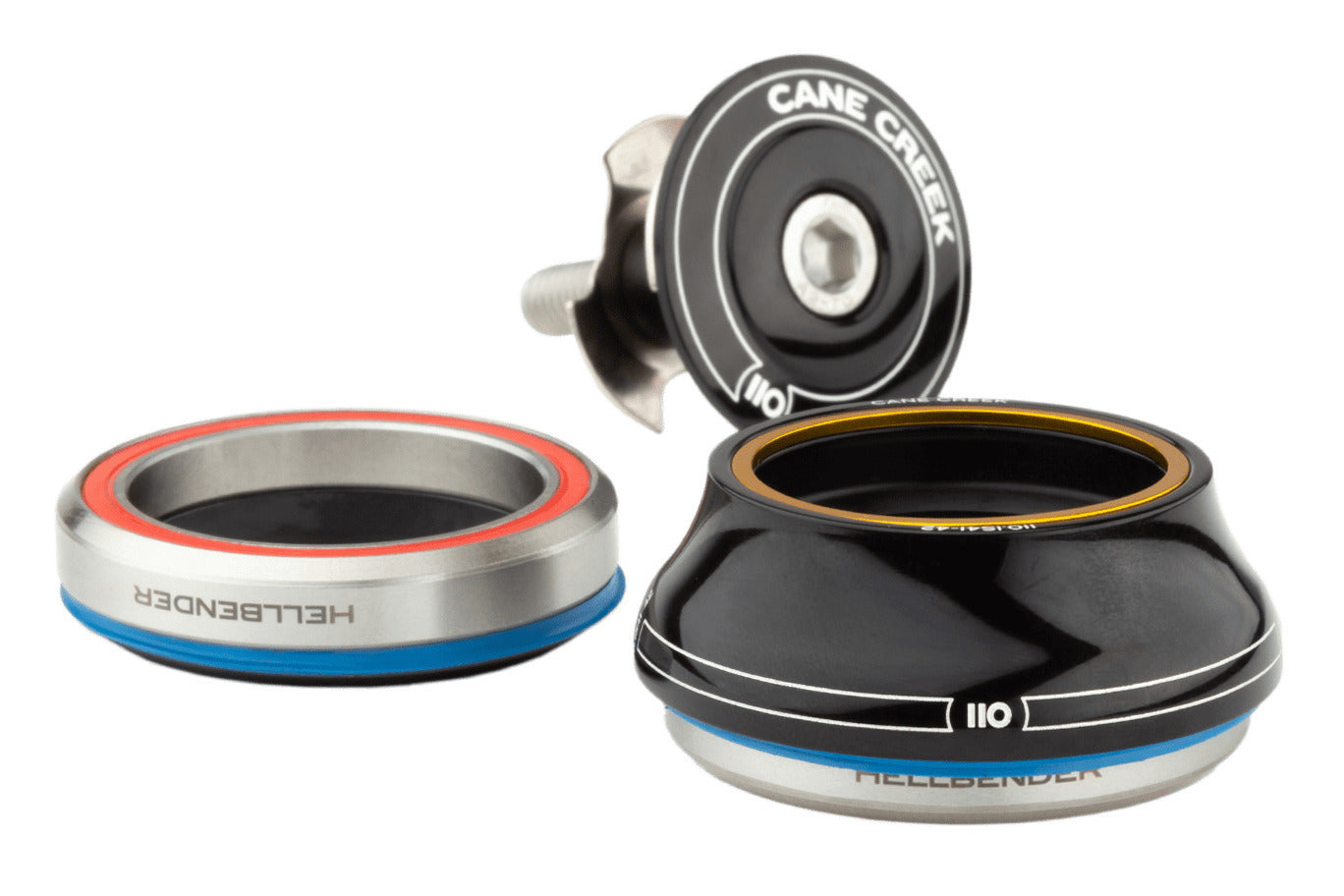 110 Premium Bicycle Headset with Stainless Steel Bearings - Cane