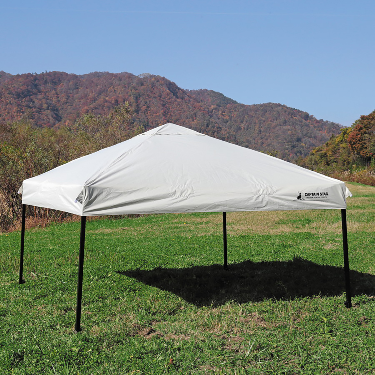 クイックシェード250UV-Sホワイト(キャスターバッグ付) - アウトドア