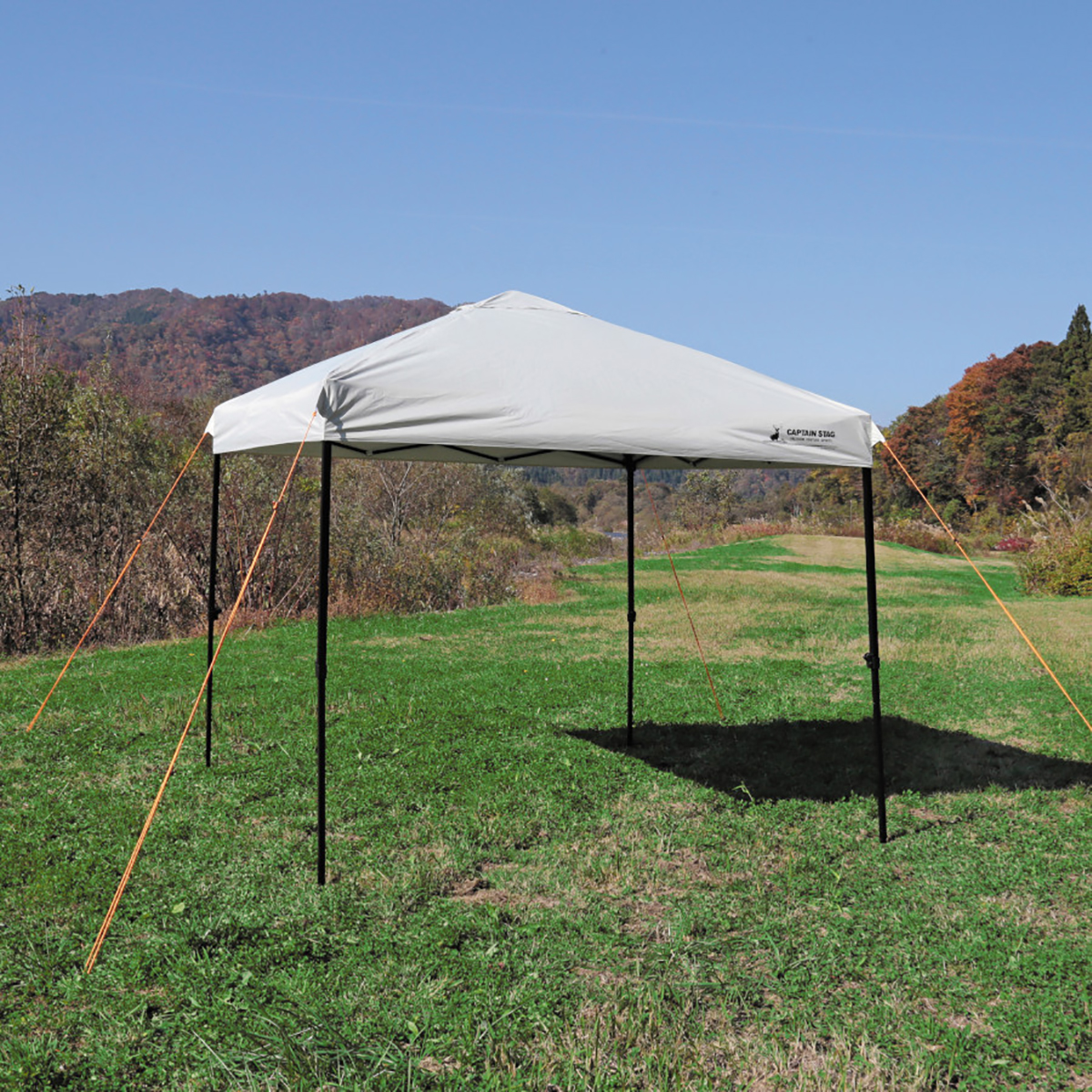 クイックシェード250UV-Sホワイト(キャスターバッグ付) - アウトドア