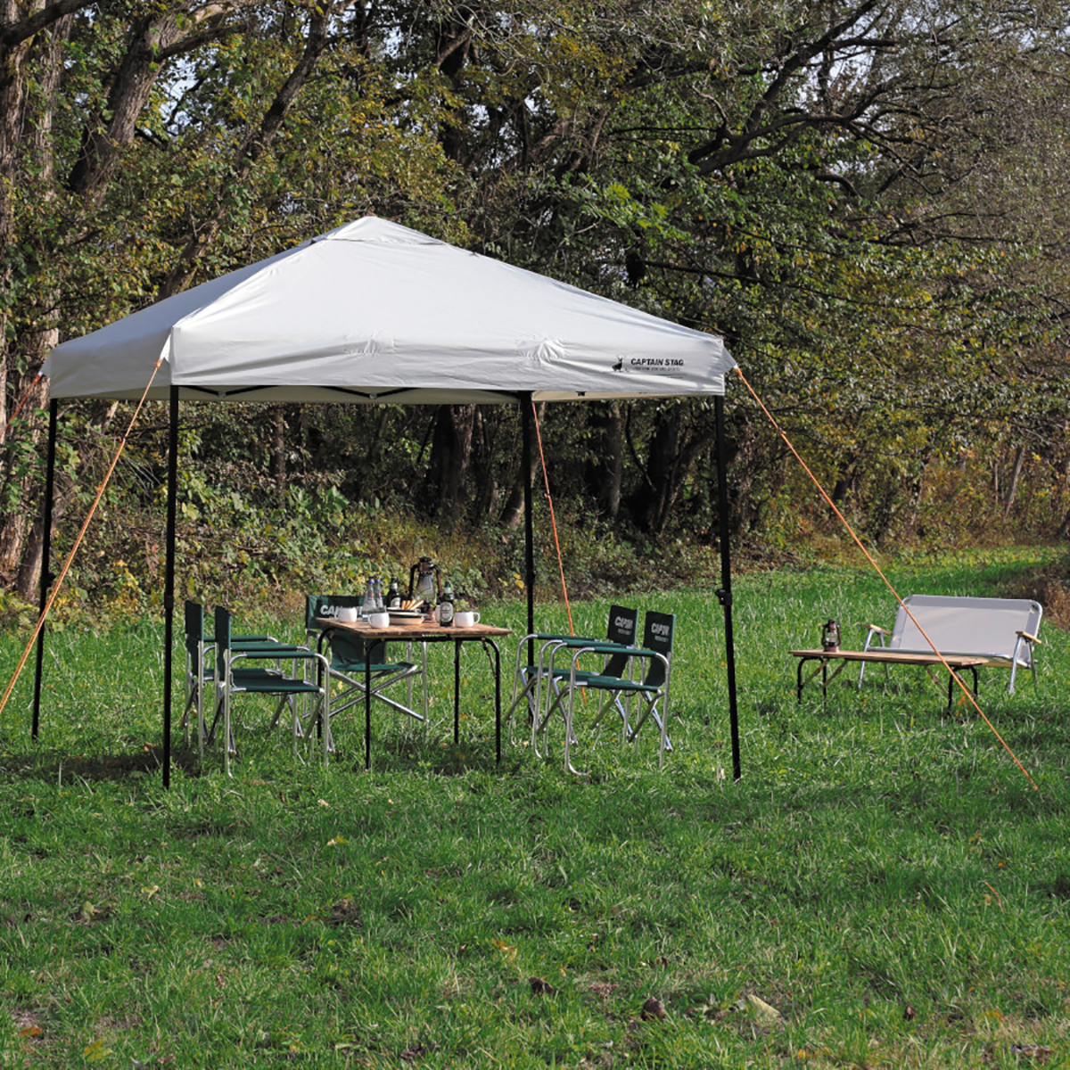 クイックシェード250UV-Sホワイト(キャスターバッグ付) - アウトドア