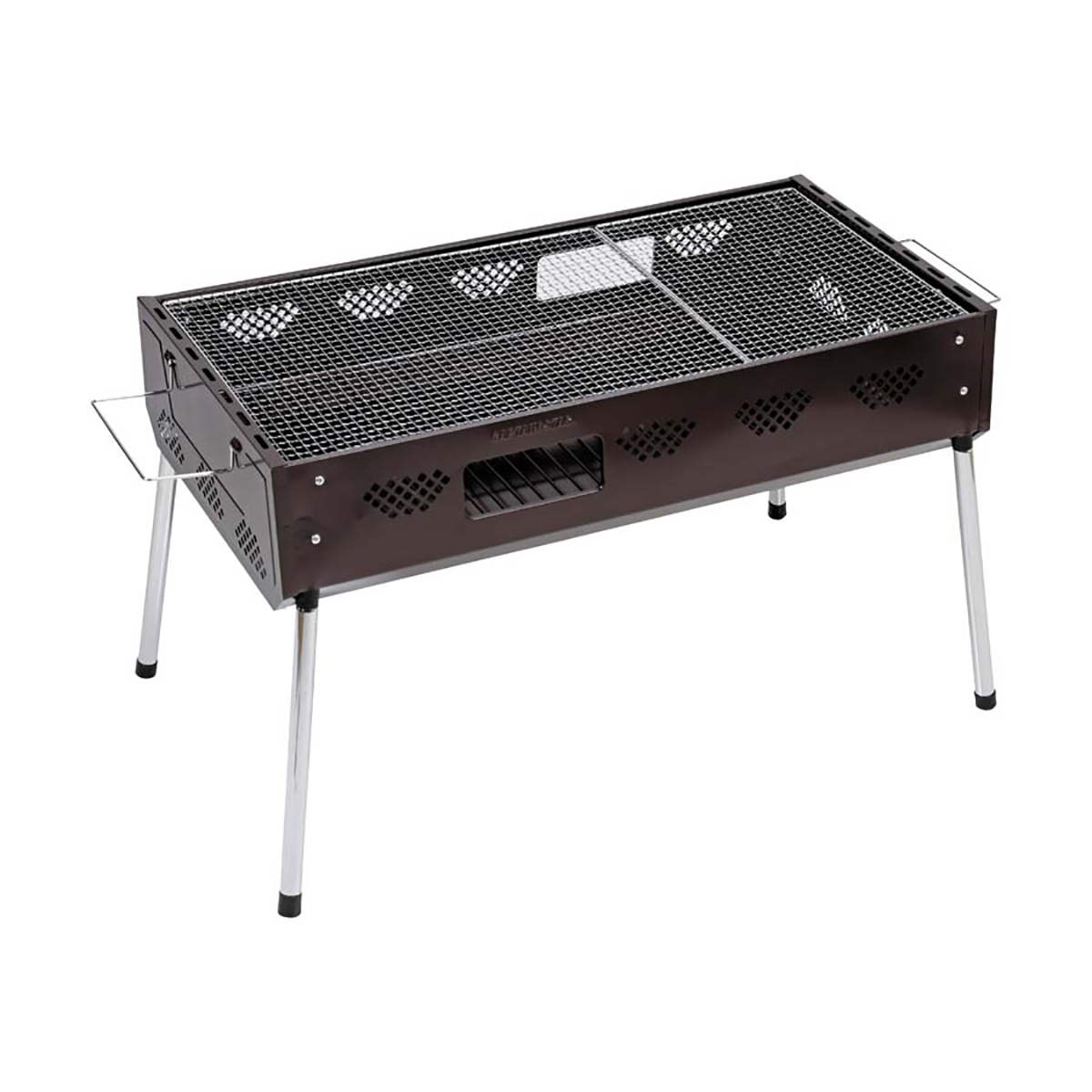 ファストBBQグリル ＜800＞(ブラウン) - アウトドア・キャンプ用品