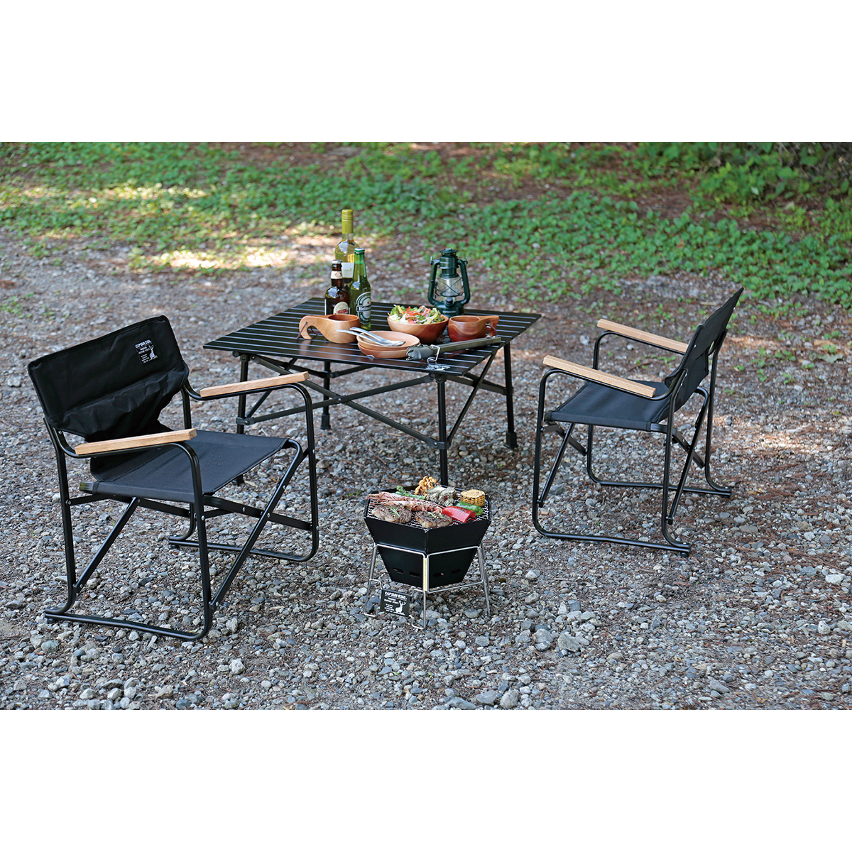 CSブラックラベル ヘキサステンレス ファイアグリル ＜M