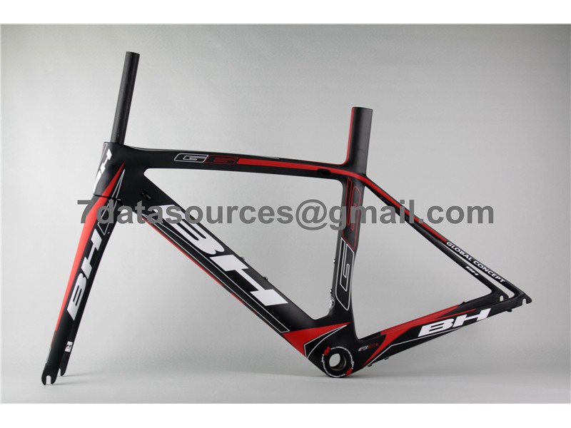 BH G6 カーボン ロードバイク自転車フレーム レッド - BH G6 フレーム