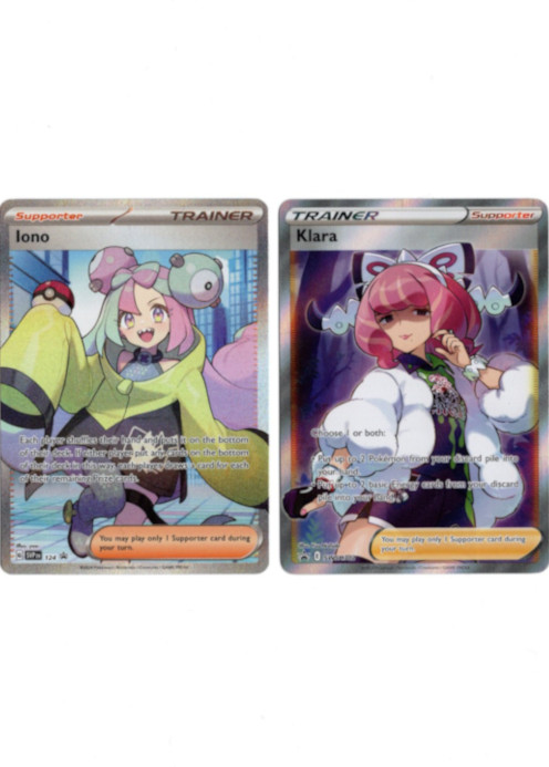 ナンジャモ ＋ クララ SR 海外版 英語版 プロモ 海外限定イラスト 2枚