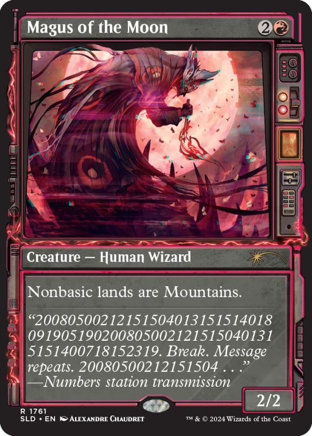 1761)月の大魔術師/Magus of the Moon《英語》【SLD】