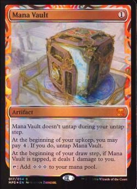部分光沢FOIL)魔力の櫃/Mana Vault《英語》【MPS】