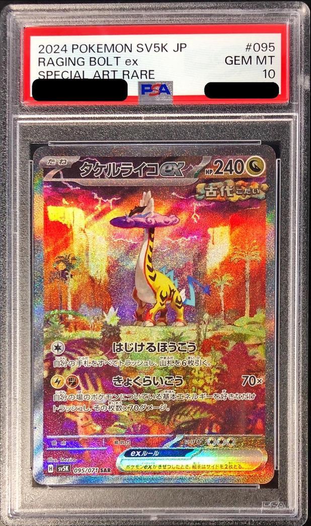 PSA10鑑定済】タケルライコex《SAR》{095/071}[-] - シンソク
