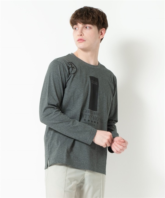 JCCホテル柄50s長袖Tシャツ | カステルバジャック（CASTELBAJAC）公式通販