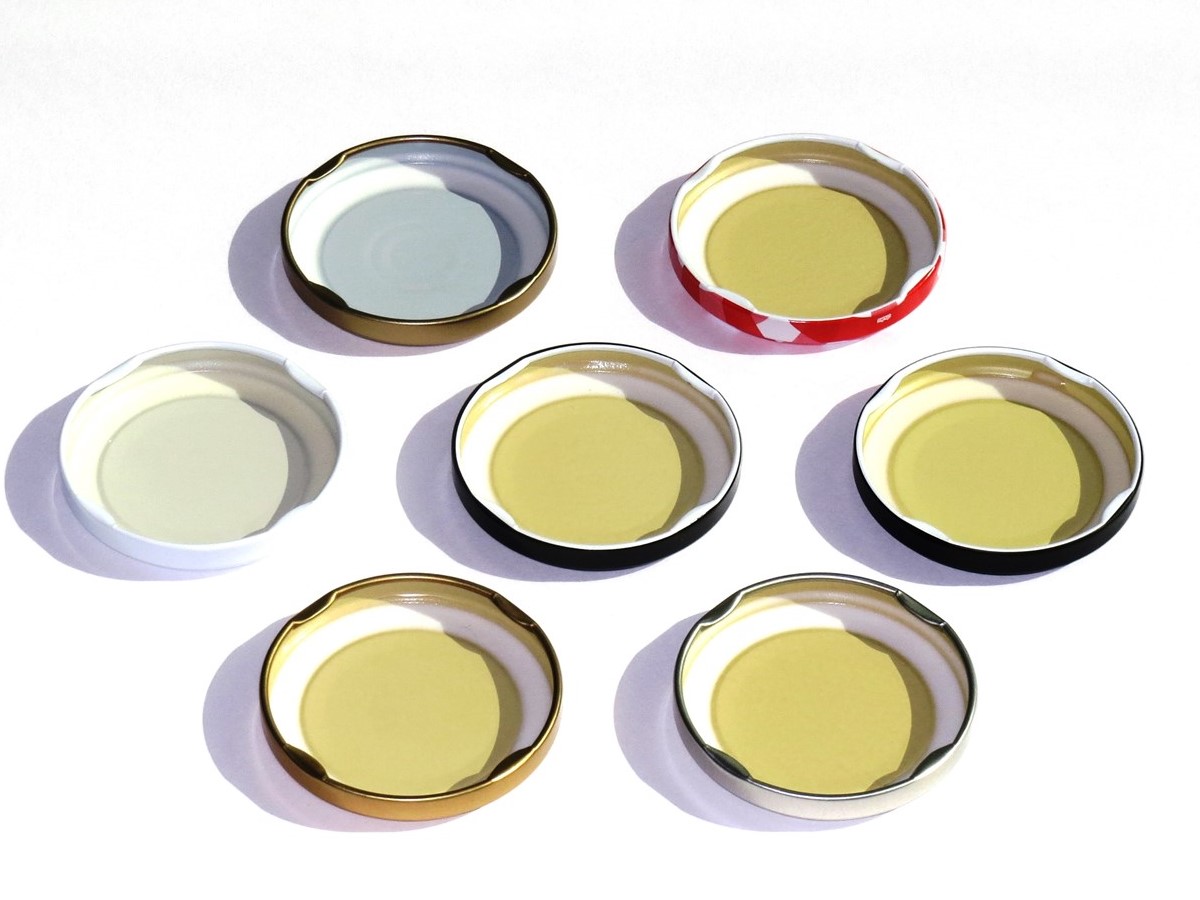 ジャム瓶のツイストキャップを1個から販売。商品は全て国産で、業務用