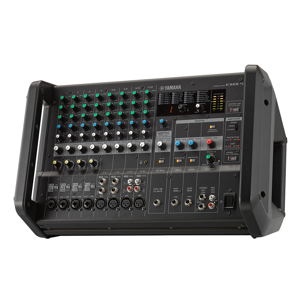ヤマハ YAMAHA EMX5 12ch パワードミキサー(630W+630W(4Ω)高出力パワー