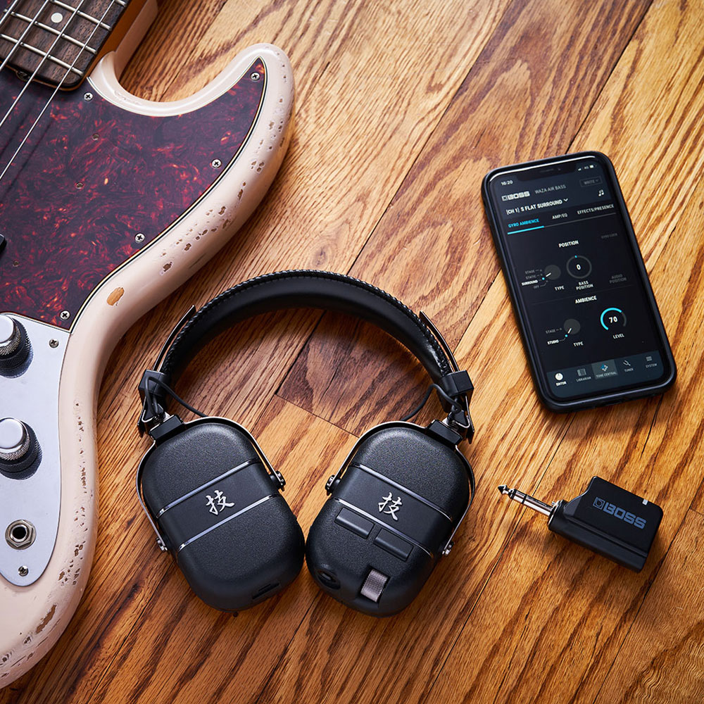 BOSS WAZA-AIR BASS 小型ベースアンプ ワイヤレスシステム ヘッドホン