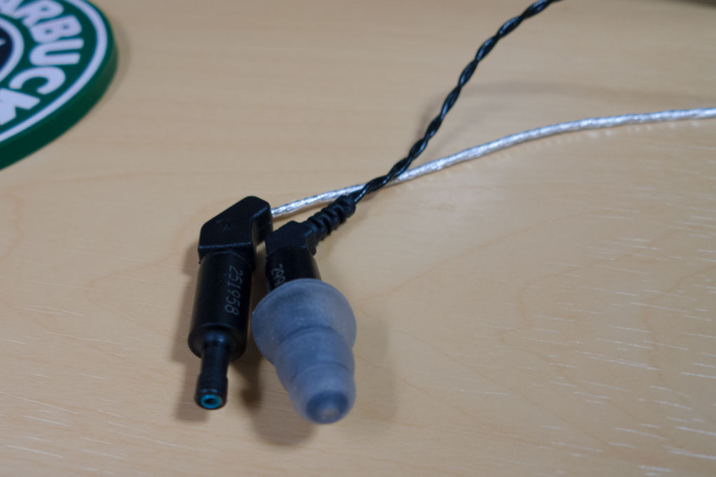 Etymotic Research ER-4p用のリケーブル、Zephone EE-4(シルバー