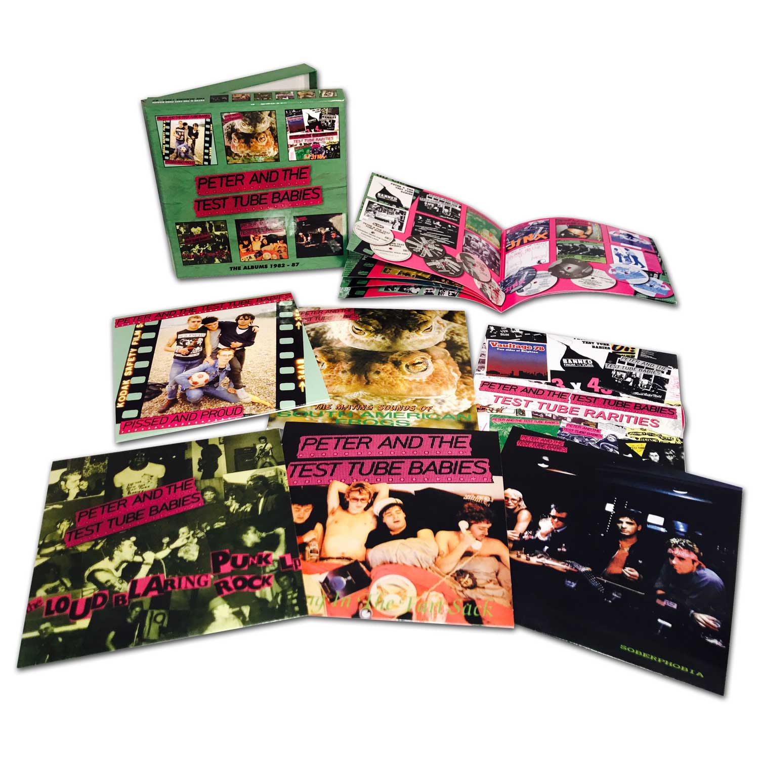 Peter & The Test Tube Babies: The Albums 1982-87, 6CD Box Set by