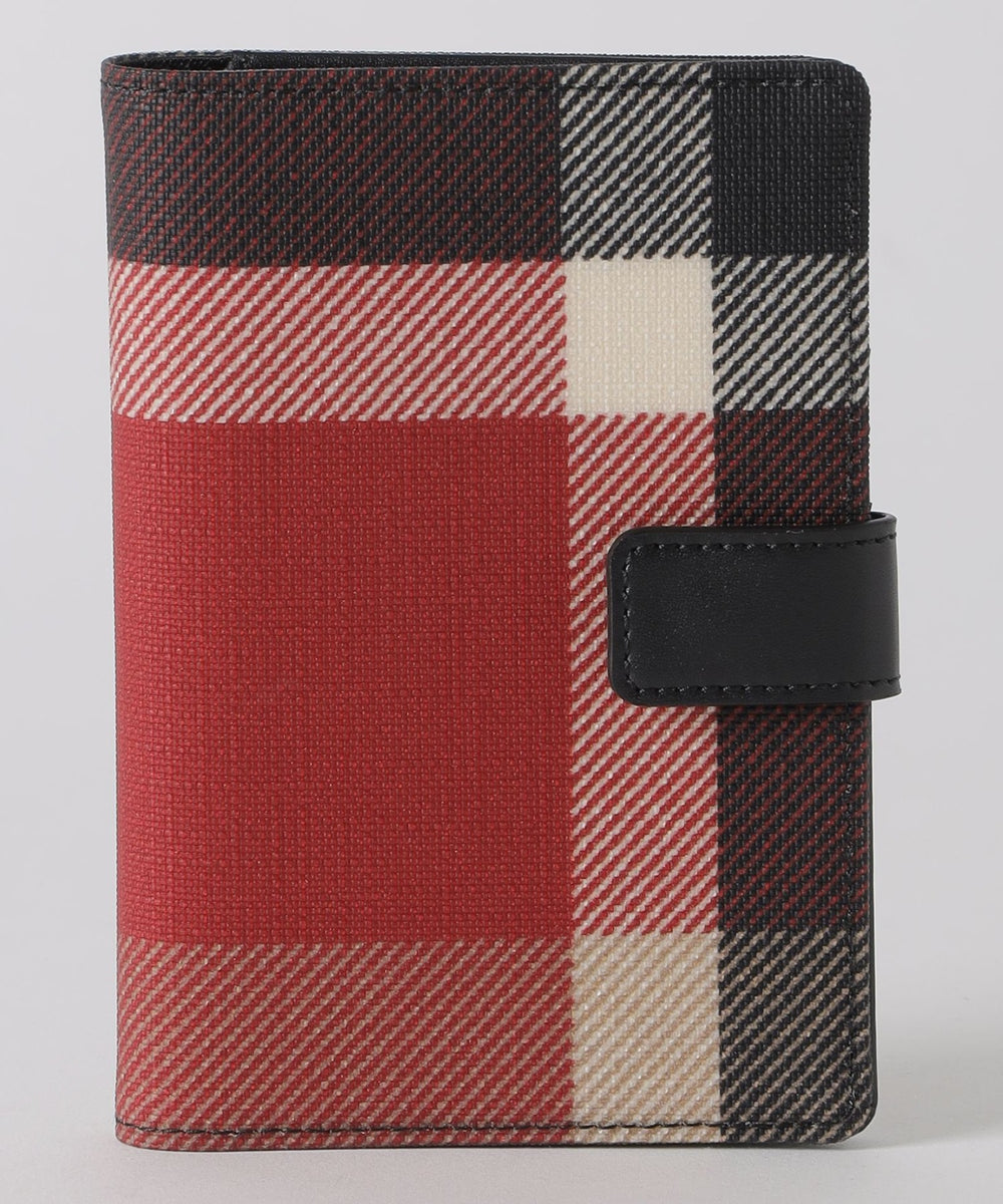 クレストブリッジチェックPVCパスポートケース（ウォレット/ポーチ