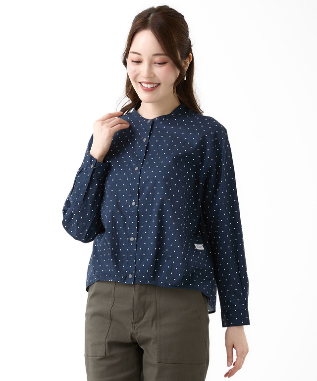 レディース ドット柄ブラウス一覧 - クロコダイル(CROCODILE) 公式通販