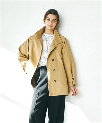 テントライン ショートコート LE SOUK HOLIDAY｜クロスプラス公式通販