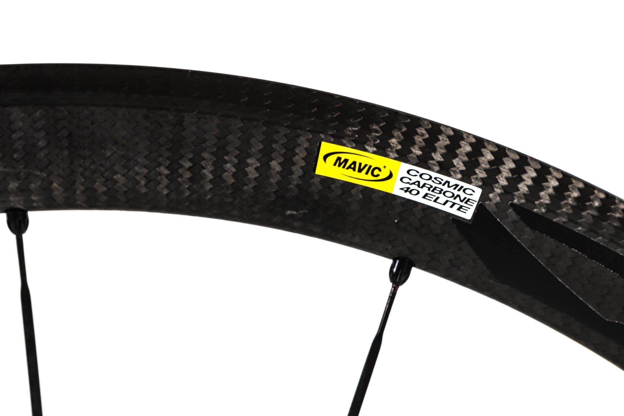 Mavic Cosmic Carbone 40 Elite Road Wheelset, Shimano Freehub