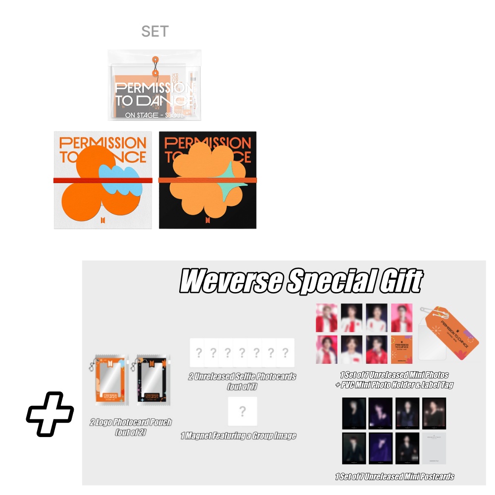 BTS PERMISSION TO DANCE ON STAGE - LIVE (Set) + PERMISSION TO