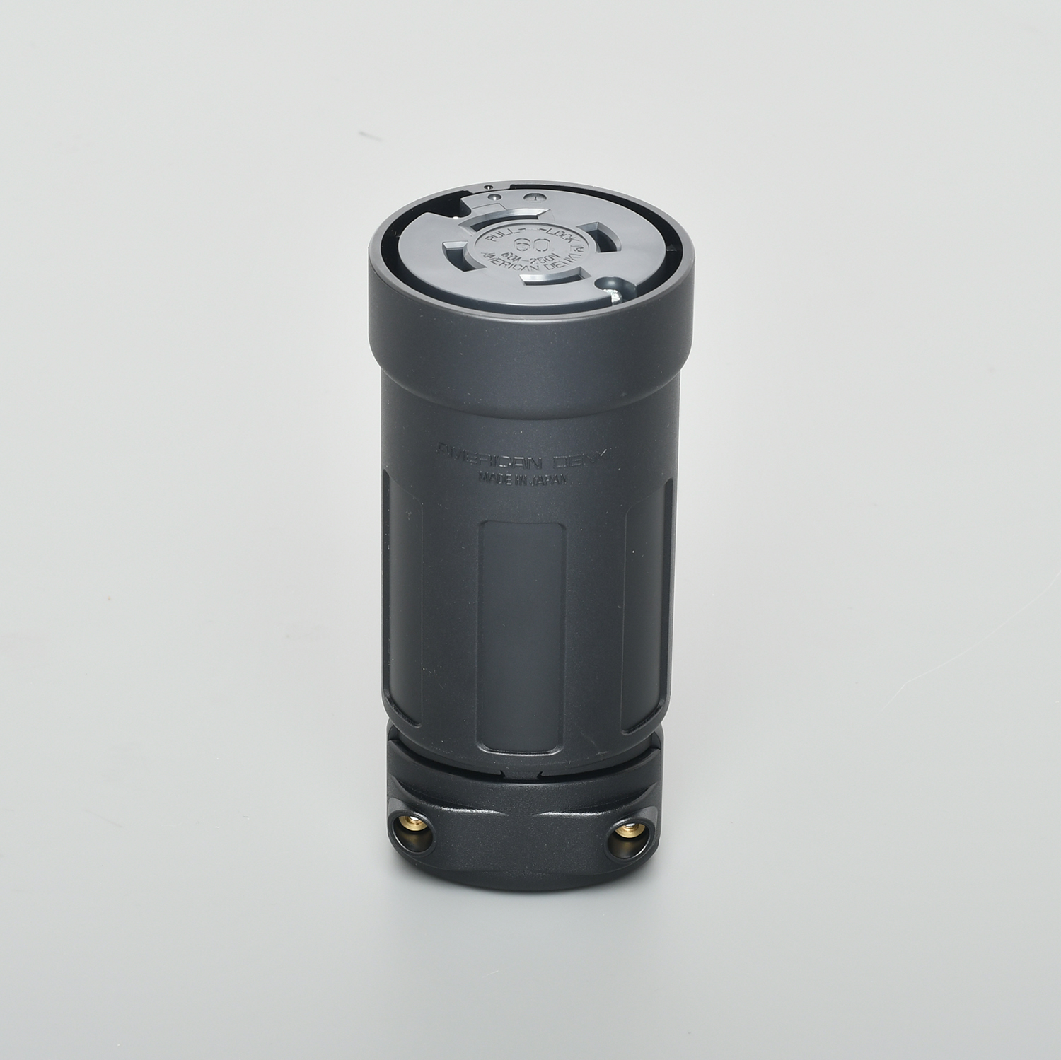 4624E 接地形3P 60A 250V コードコネクタボディ (プラカバー