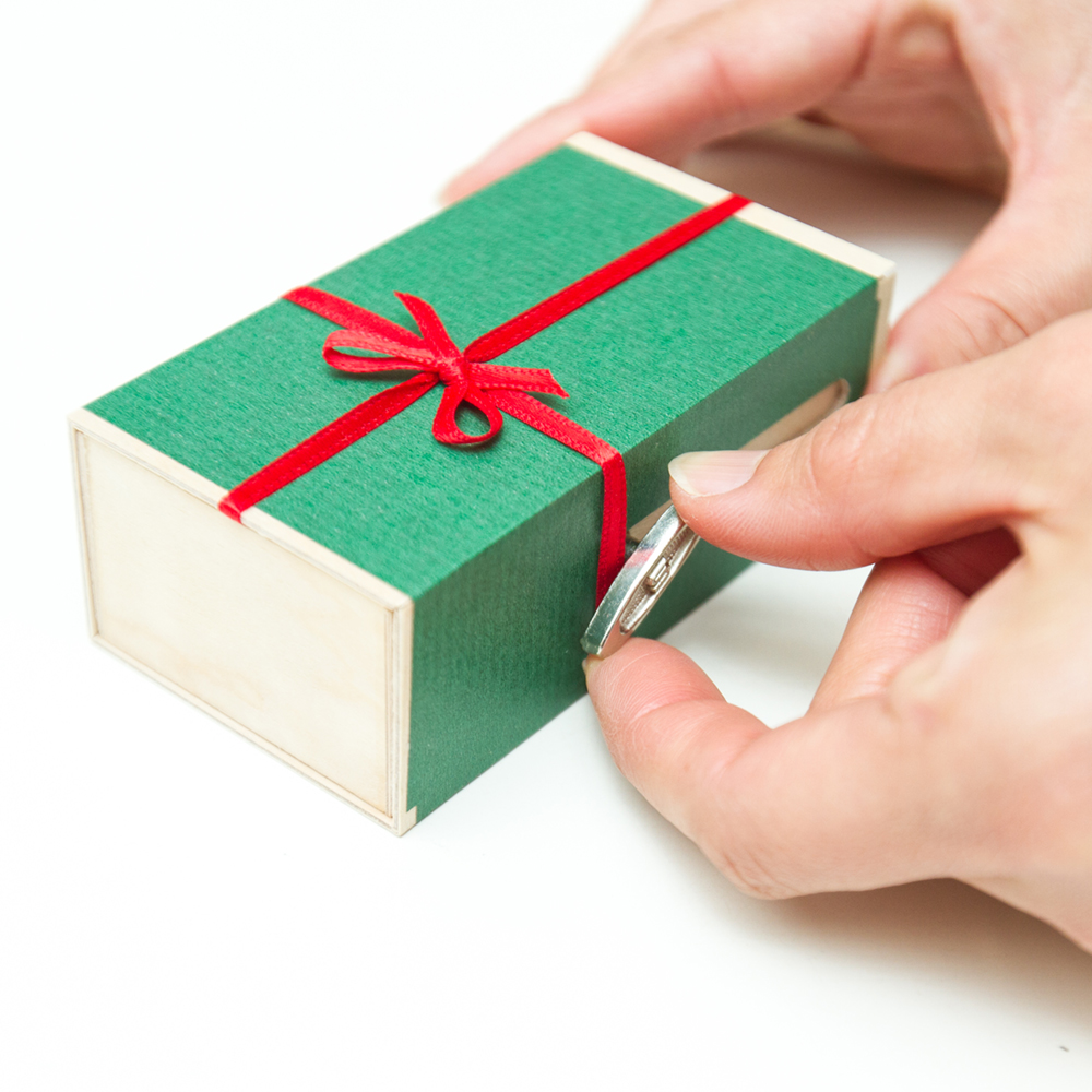 ポップオルゴール「プレゼント・男の子」【697】 WERNER/ヴェルナー社