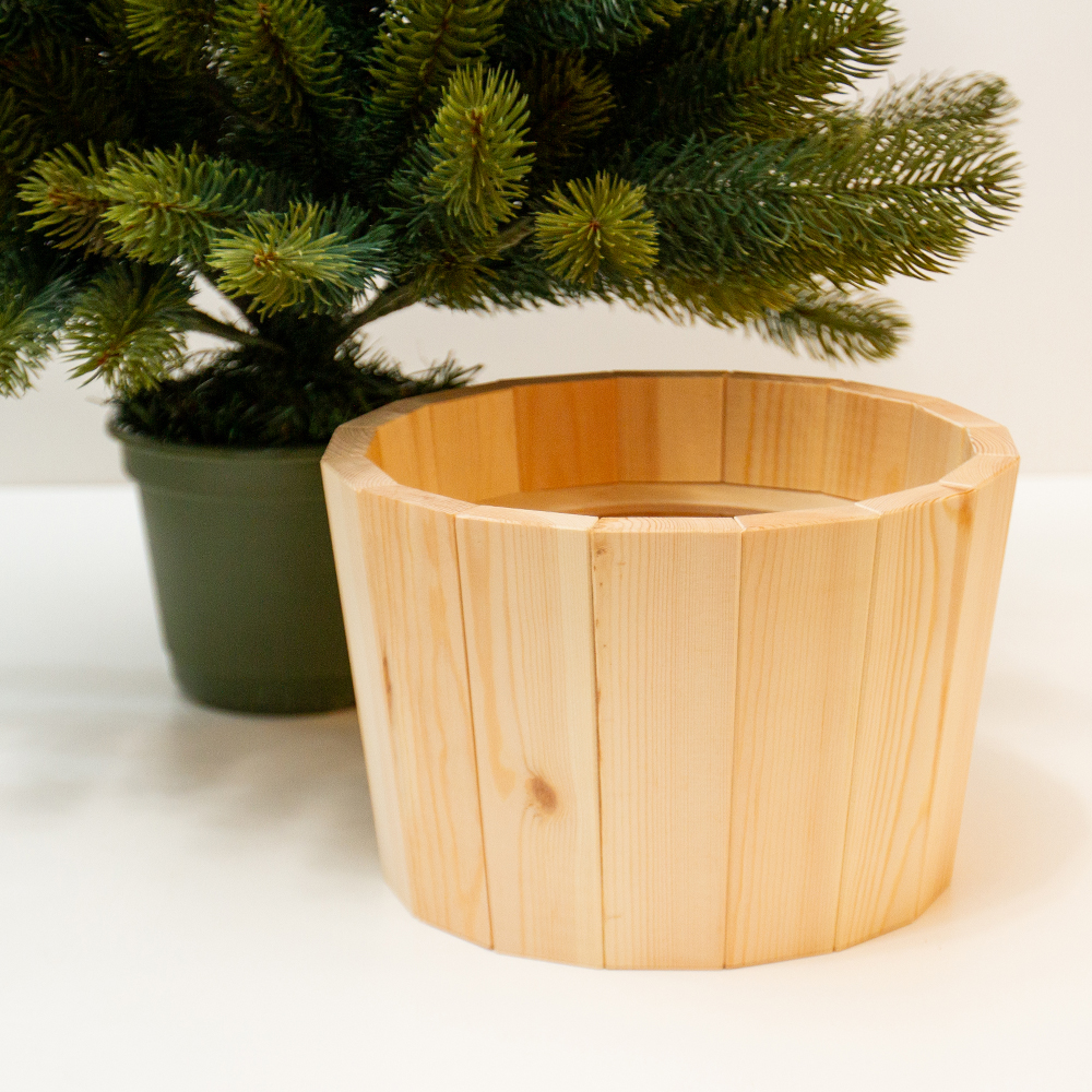 WOLA・Sサイズ(無塗装)クリスマスツリー用足元カバー 【RS GLOBAL