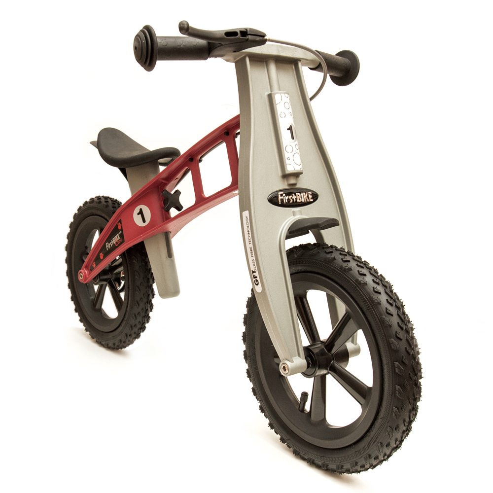 新品未使用！Snap on ファーストバイク かわいいレッド！ 幼児用自転車 3in1 子供用自転車 14インチ Q play Miniby14 キックバイク＆補助輪