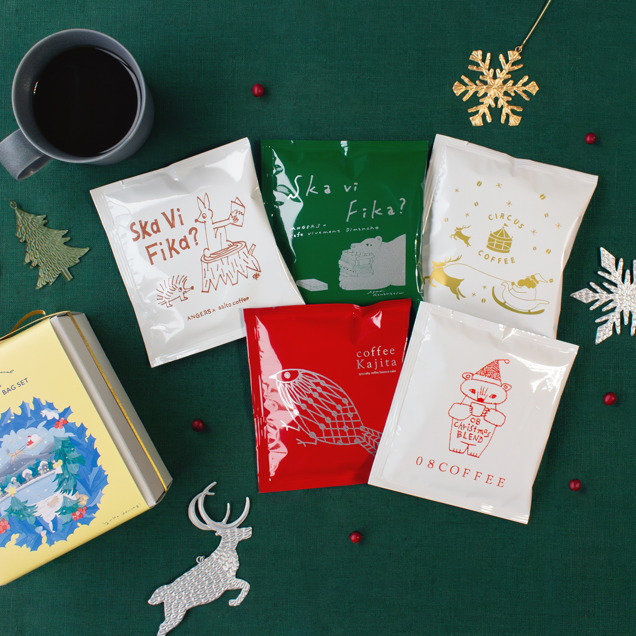 ANGERS Original COFFEE DRIPBAG SET Christmas Special／ アンジェ