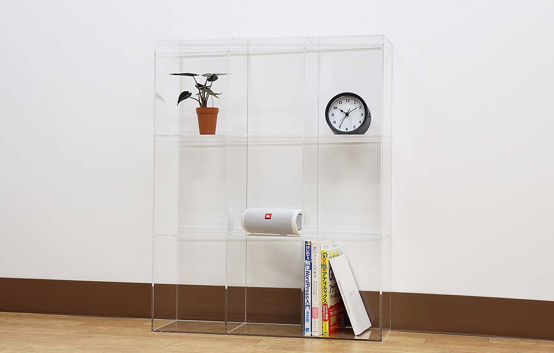 ディスプレイラック セミオーダー | アクリ屋ドットコム